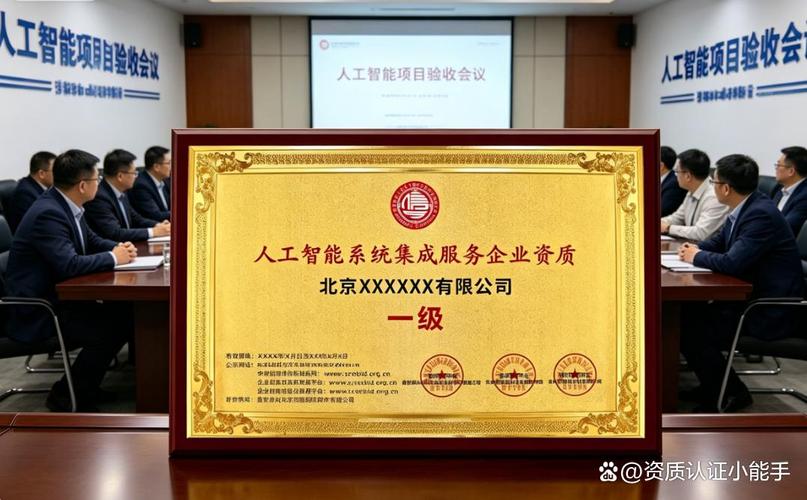 人工智能系统集成服务企业资质证书是什么?适合哪些企业申请办理?